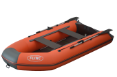 Лодка моторная Flinc FT340K графит/оранж