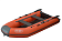 Лодка моторная Flinc FT340K графит/оранж